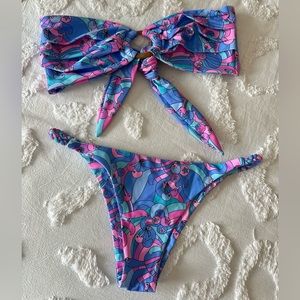 Kulani Kinis Razzleberry Bikini Set- Size M/L